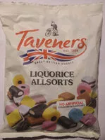 Mängden socker i Taveners Liquorice Allsorts