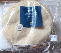 Mängden socker i Stone baked white round pittas