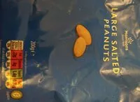 Mängden socker i Large Salted Peanuts