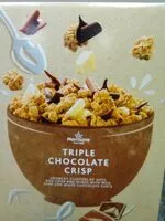 Mängden socker i Triple chocolate crisp