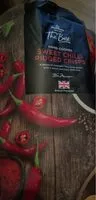 Mängden socker i Sweet chilli ridged crisps