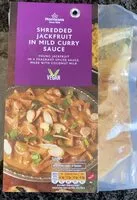 Mängden socker i Shredded Jackfruit in mild curry sauce