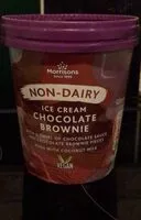 Mängden socker i Chocolate brownie vegan ice cream