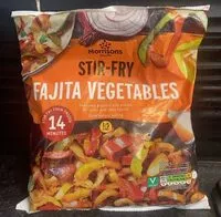 Mängden socker i Stir-fry fajita vegetables