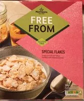 Mängden socker i Free From special flakes