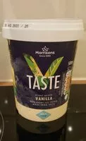 Mängden socker i Taste plant based Vanilla non dairy ice cream