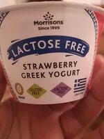 Mängden socker i Lactose free strawberry Greek yoghurt