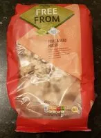 Mängden socker i Free From Fruit & Seed Muesli