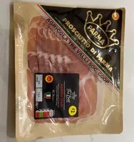 Mängden socker i Prosciutto di parma