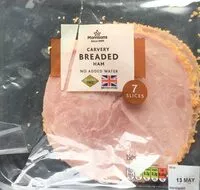 Mängden socker i Carvery bread ham