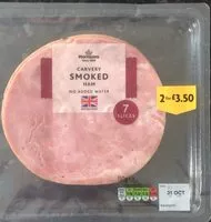 Mängden socker i Carvery Smoked Ham