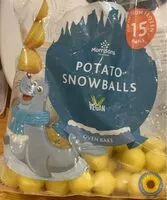 Mängden socker i Potato snowballs