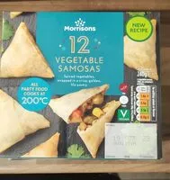 Mängden socker i Vegetable samosas