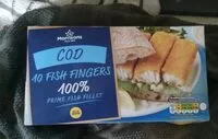 Mängden socker i Cod fish fingers