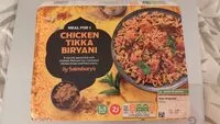 Mängden socker i chicken tikka biryani