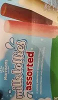 Mängden socker i Milk lollies