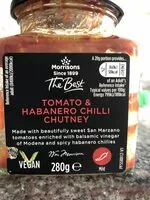 Mängden socker i Tomato & Habanero Chilli Chutney