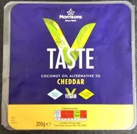 Mängden socker i Coconut oil alternative to Cheddar