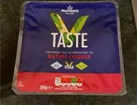 Mängden socker i Coconut oil alternative to Mature Cheddar