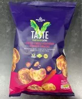 Mängden socker i Sweet chilli flavour popped snack