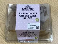 Mängden socker i Chocolate Cheesecake Slices