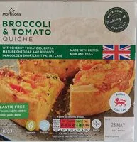 Mängden socker i Broccoli and tomato Quiche