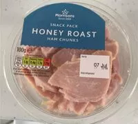 Mängden socker i Honey roast ham chunks