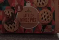 Mängden socker i Lattice mince pies
