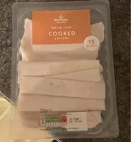 Mängden socker i Wafer thin cooked chicken