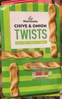 Mängden socker i Chive & onion Twists