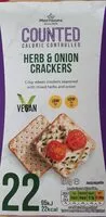 Mängden socker i Herb & onion crackers