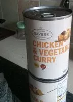 Mängden socker i Chicken And vegetable curry