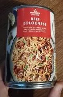 Mängden socker i Beef Bolognese