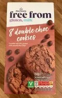 Mängden socker i 8 double choc cookies
