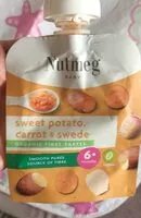 Mängden socker i Sweet potato, carrot and swede - organic first tastes