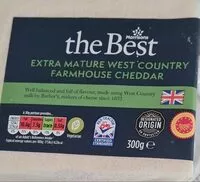 Mängden socker i Extra Mature West Country Farmhouse Cheddar