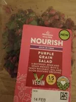 Mängden socker i Purple grain salad