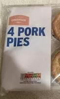 Mängden socker i Pork pies