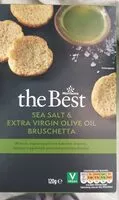 Mängden socker i Sea Salt Extra Virgin Olive Oil Bruschetta