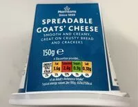 Mängden socker i Spreadable Goats’ Cheese