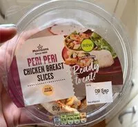 Mängden socker i Peri peri chicken breast slices