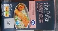 Mängden socker i 2 Lightly smoked scottish salmon fillets