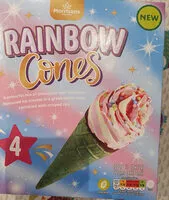 Mängden socker i rainbow cone