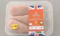 Mängden socker i British chicken breast fillets