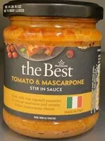 Mängden socker i Tomato & Mascarpone sauce