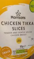 Mängden socker i Chicken tikka slices