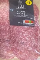 Mängden socker i Salami milano