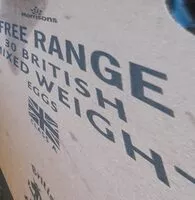 Mängden socker i Free range 30 british mixed weight eggs