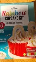 Mängden socker i Rainbow cupcake mix