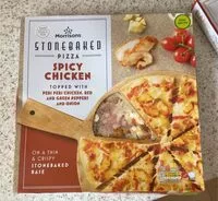 Mängden socker i Spicy Chicken Pizza